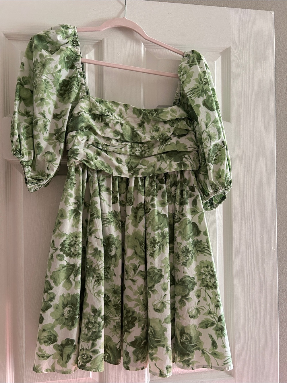 Abercrombie & Fitch Green Floral Emerson Dress